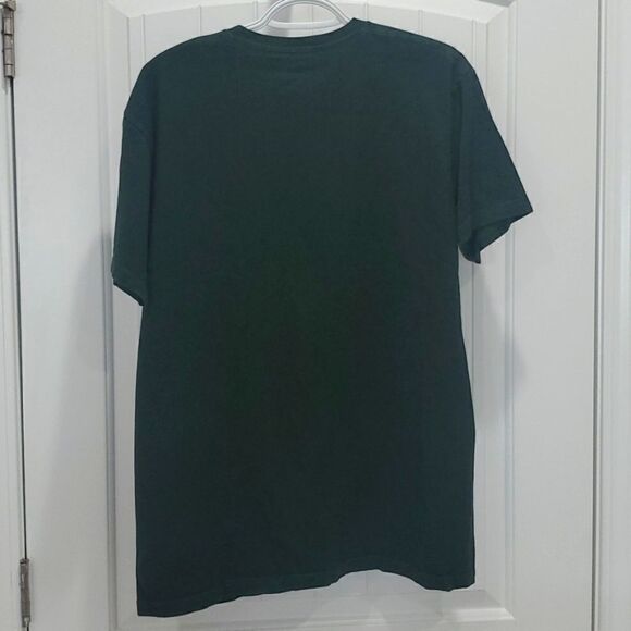 VANS Classic Green/ Yellow T-Shirt Medium - Picture 3 of 4